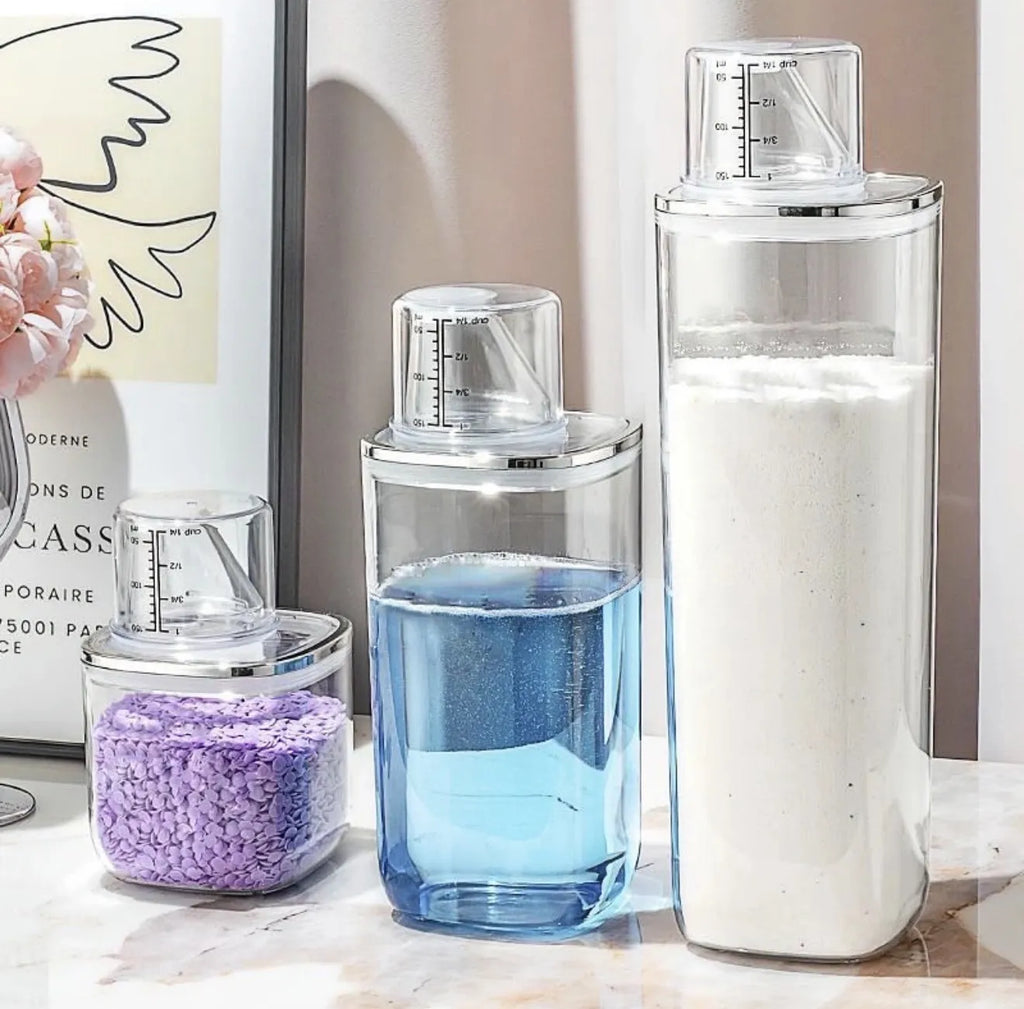 Boites à détergent en plexiglass