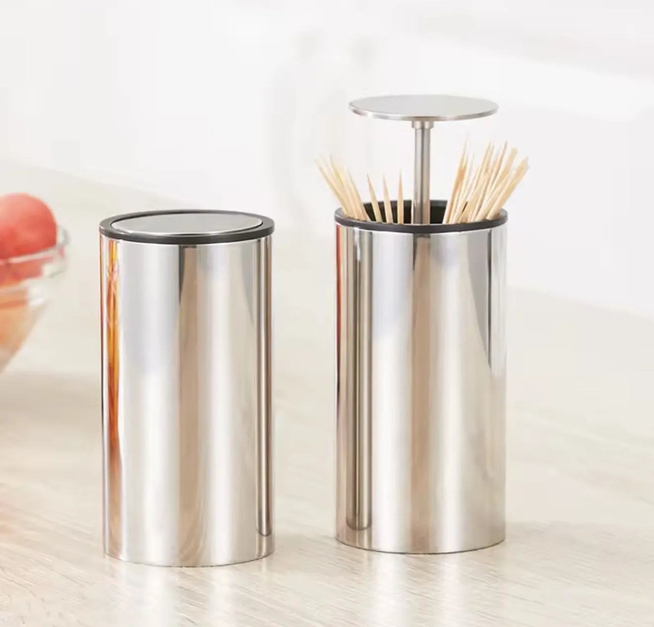 Support cure-dents en acier inoxydable