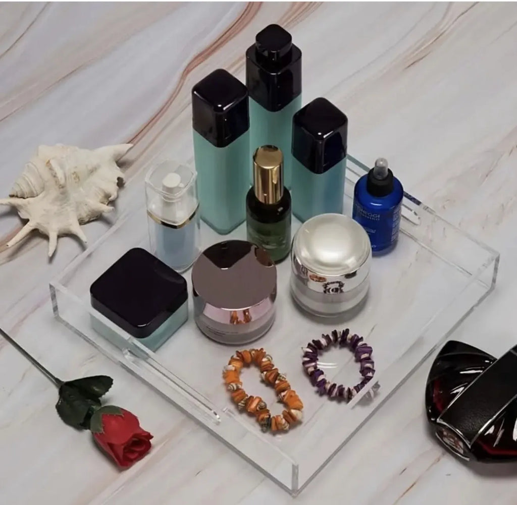 Plateau en plexiglass multifonctions