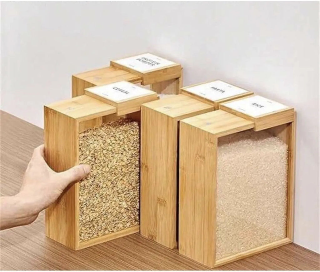 Boite de conservation en bambou