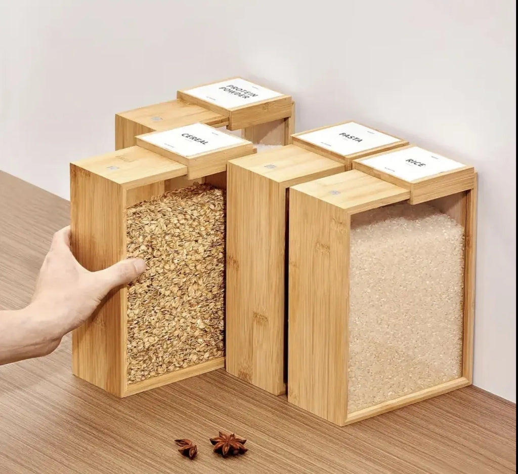 Boite de conservation en bambou