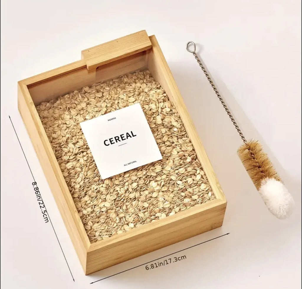 Boite de conservation en bambou