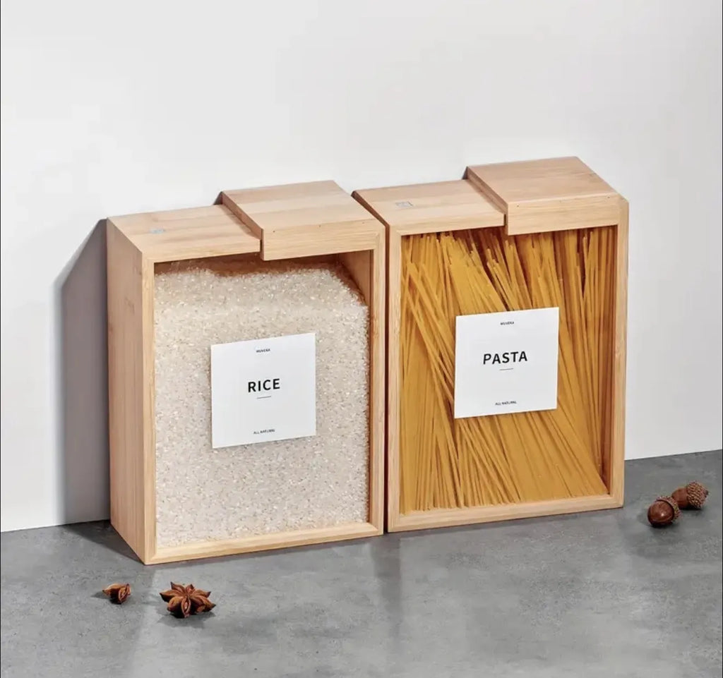 Boite de conservation en bambou