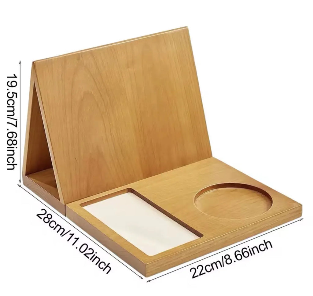 Support multifonction en bois