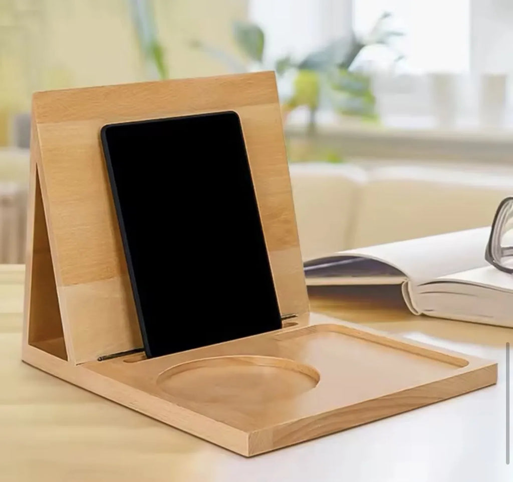 Support multifonction en bois