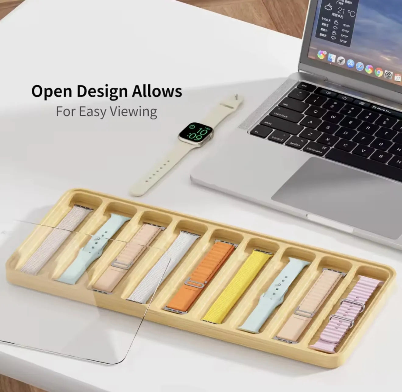 Boite de rangement de bracelets de montre