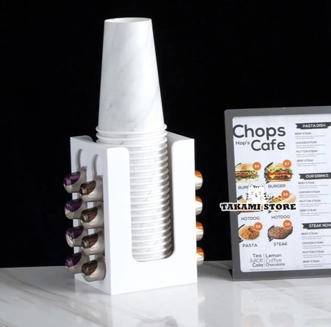 Support capsules & gobelets