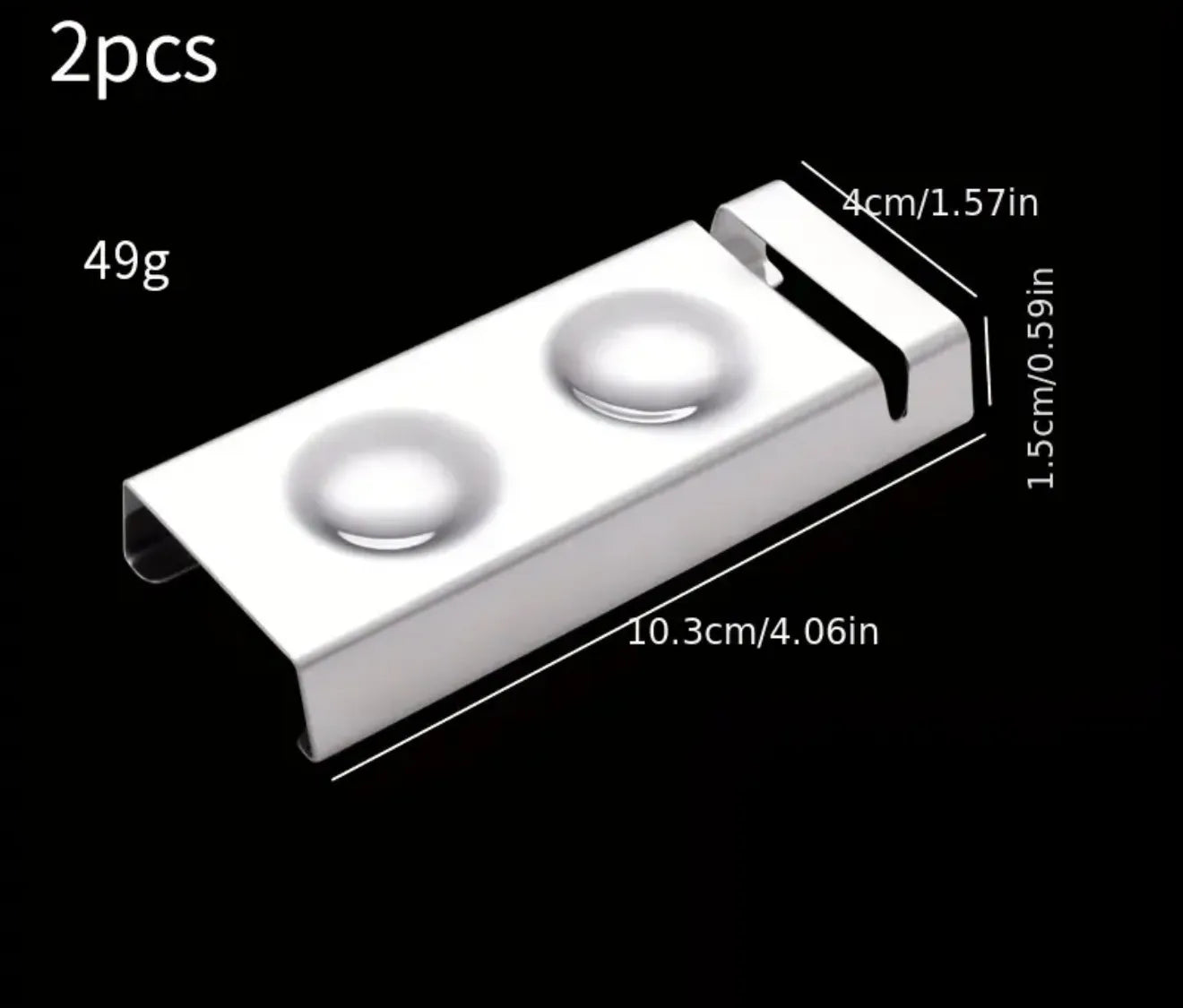 Lot de 2 supports à couverts