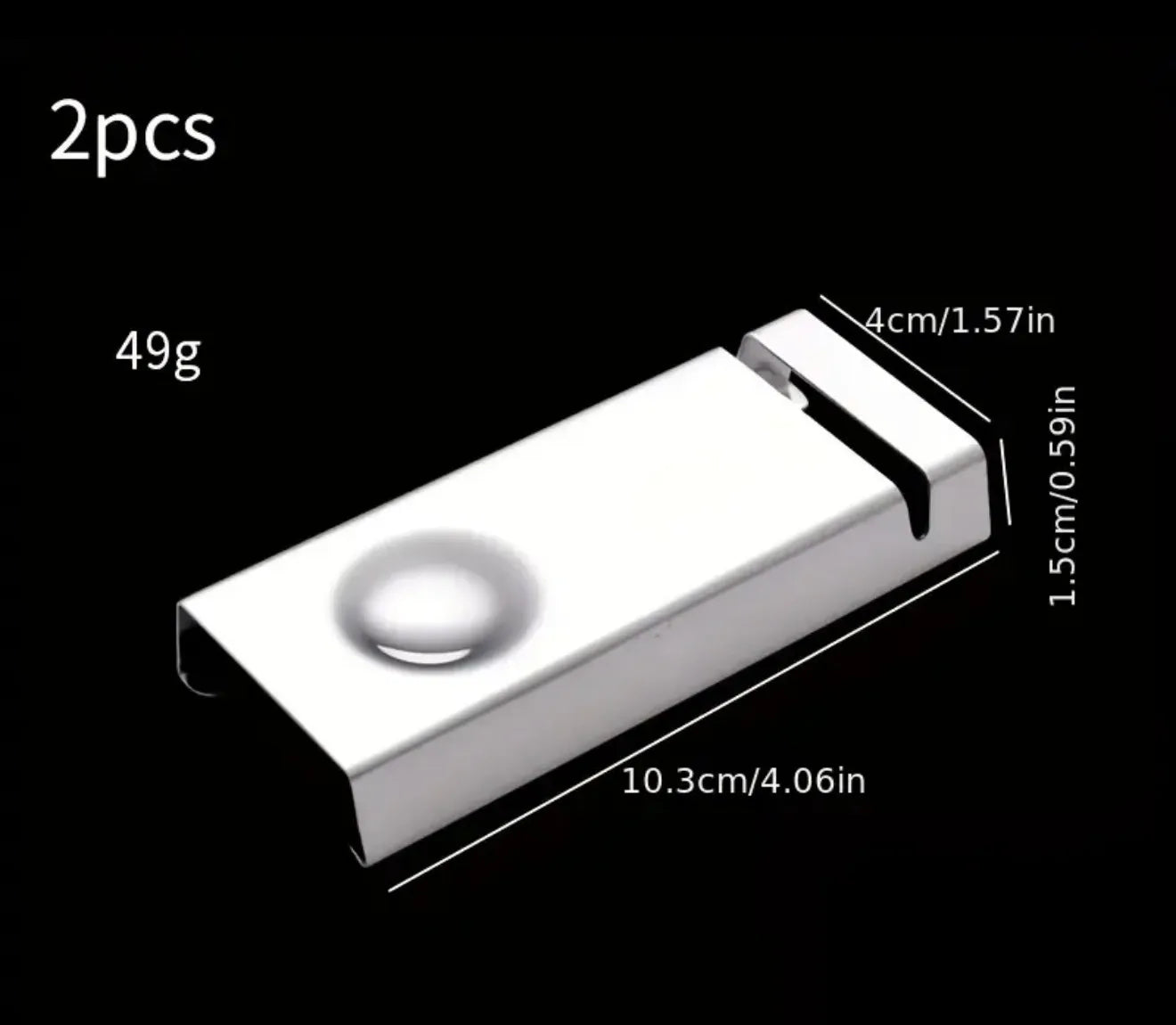 Lot de 2 supports à couverts