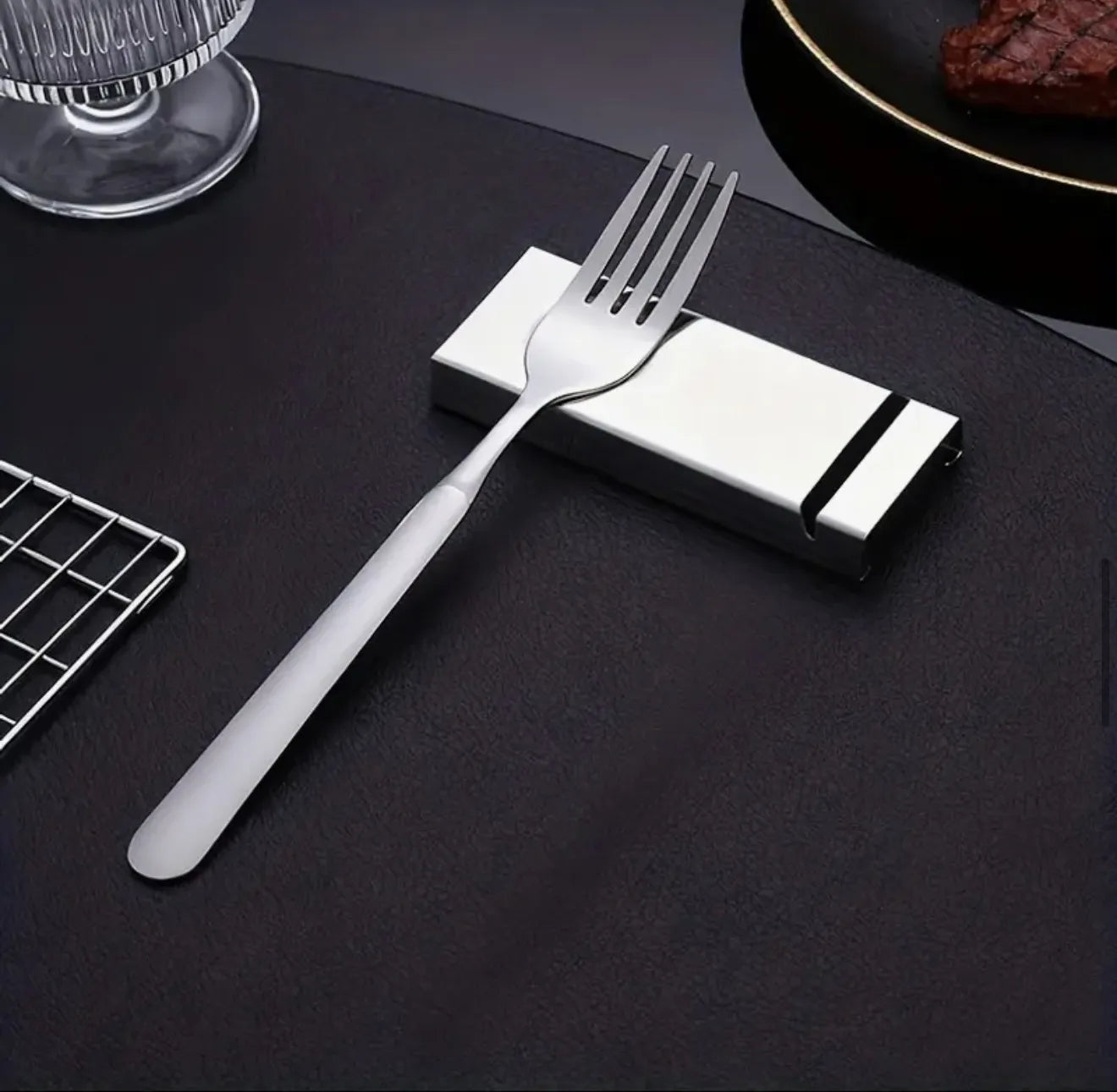 Lot de 2 supports à couverts