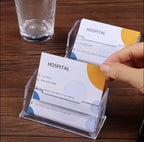 Porte-cartes en plexiglass