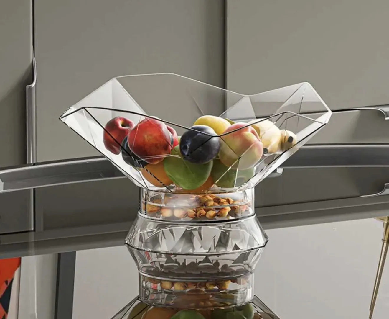 Bol à fruits en plexiglass