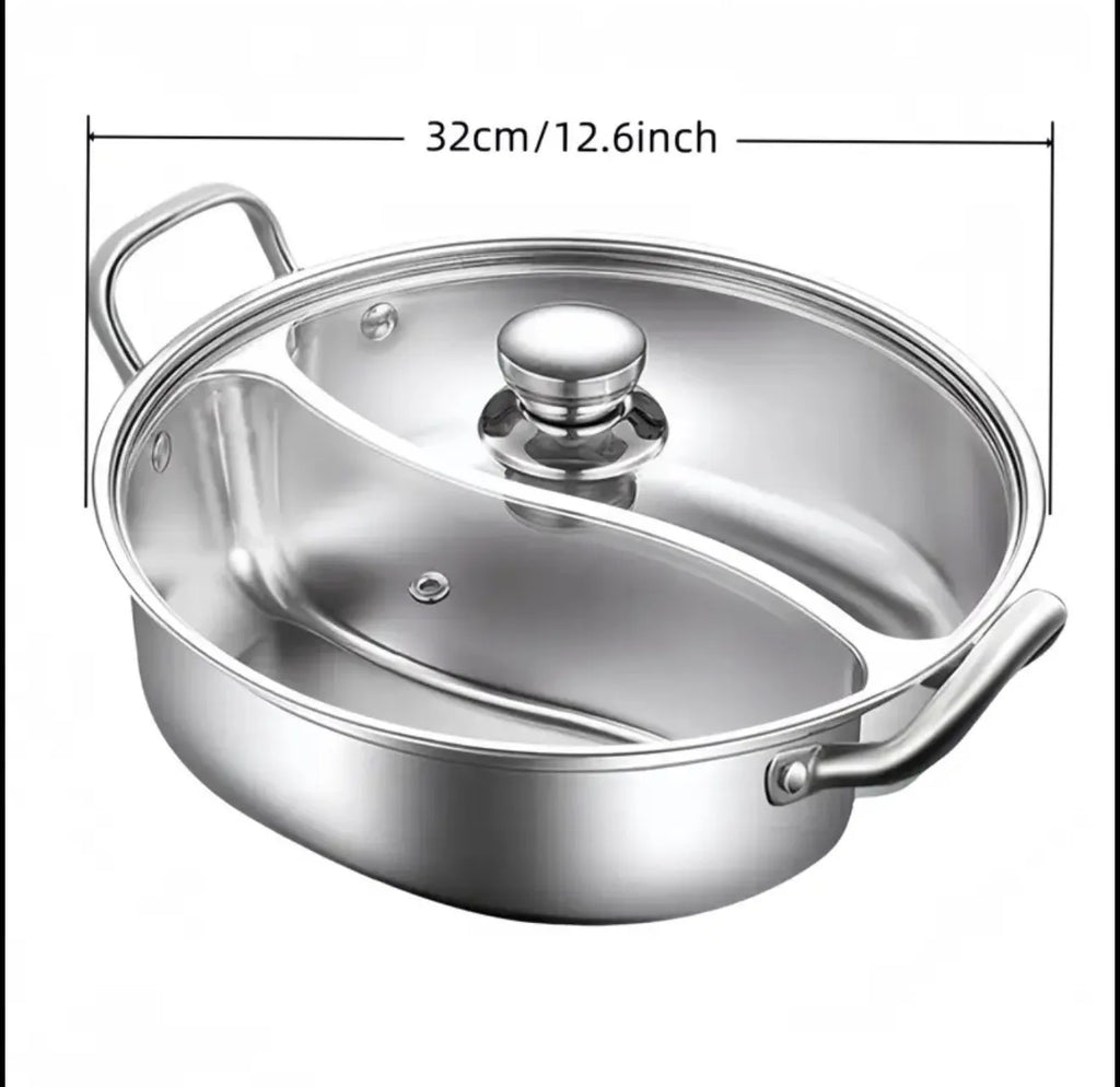 Casserole en acier inoxydable