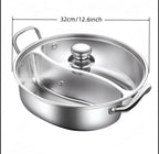 Casserole en acier inoxydable
