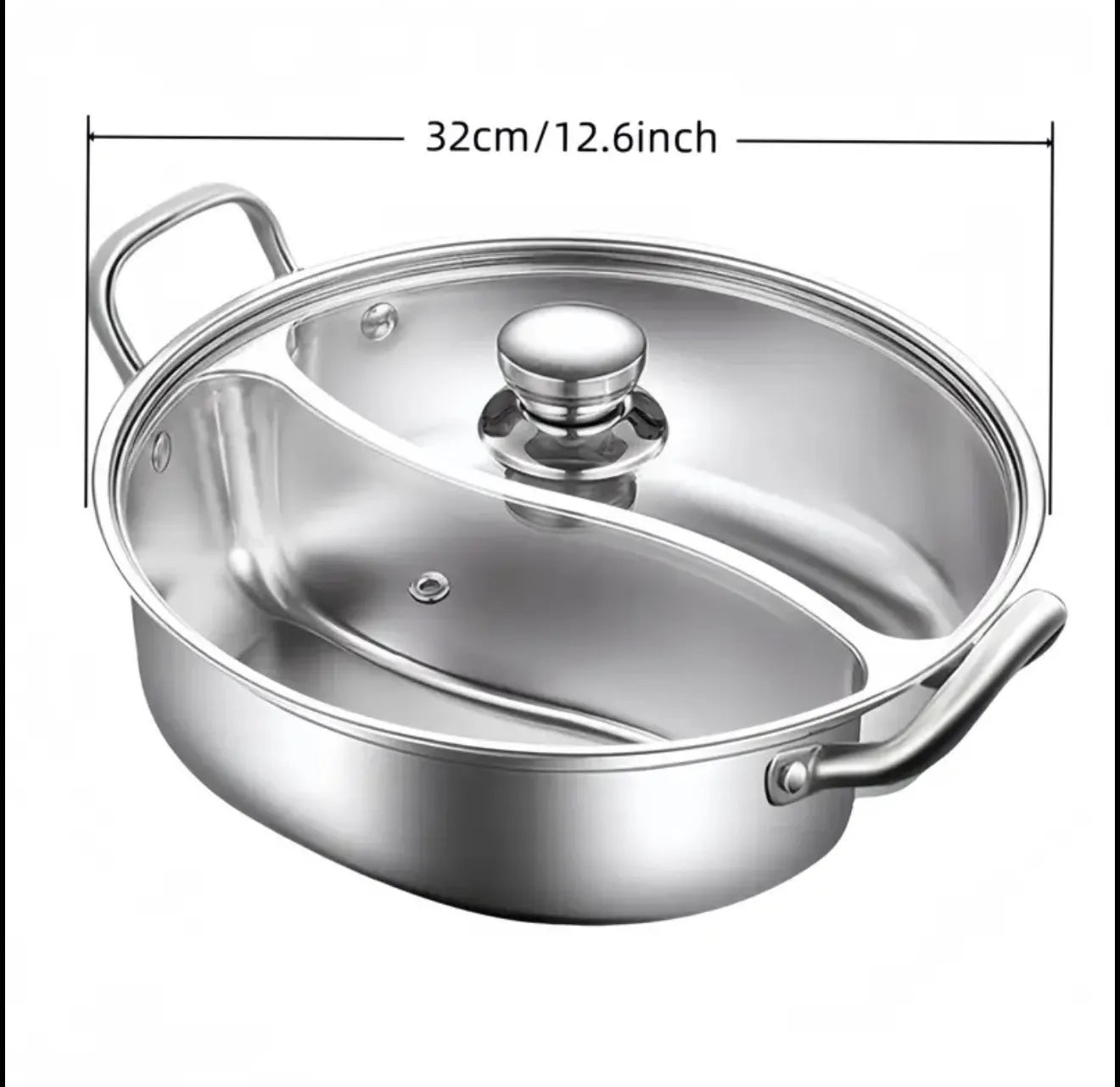 Casserole en acier inoxydable