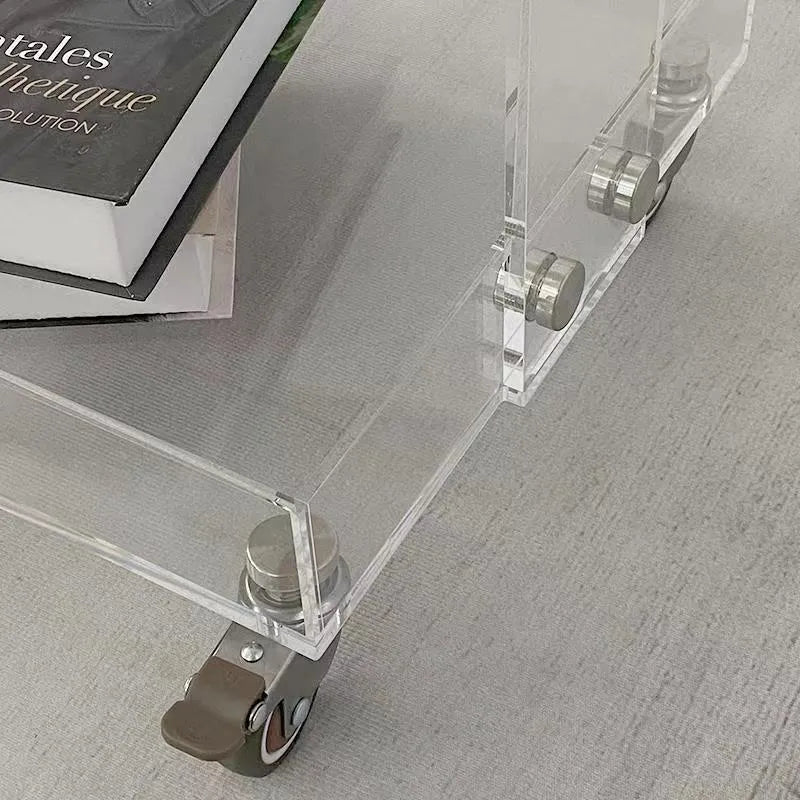 Chariot en plexiglass