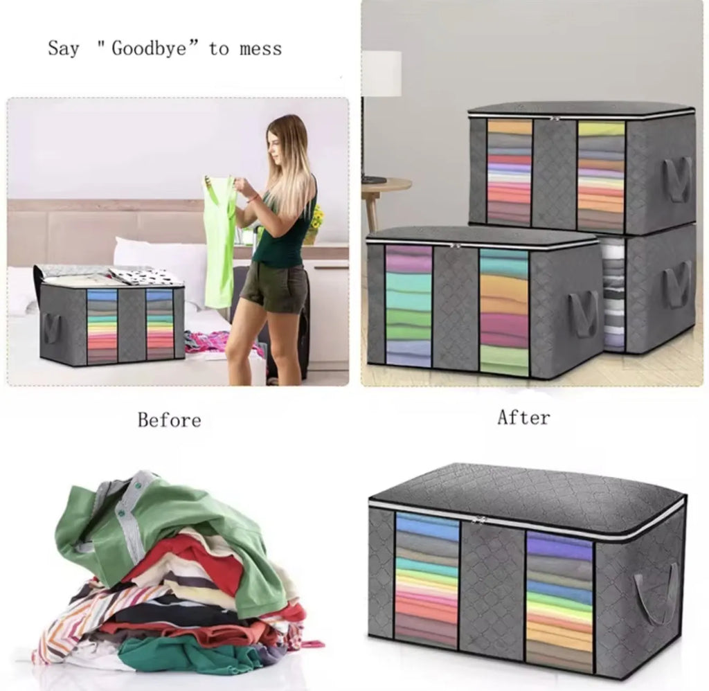 Lot de 2 housses de rangement