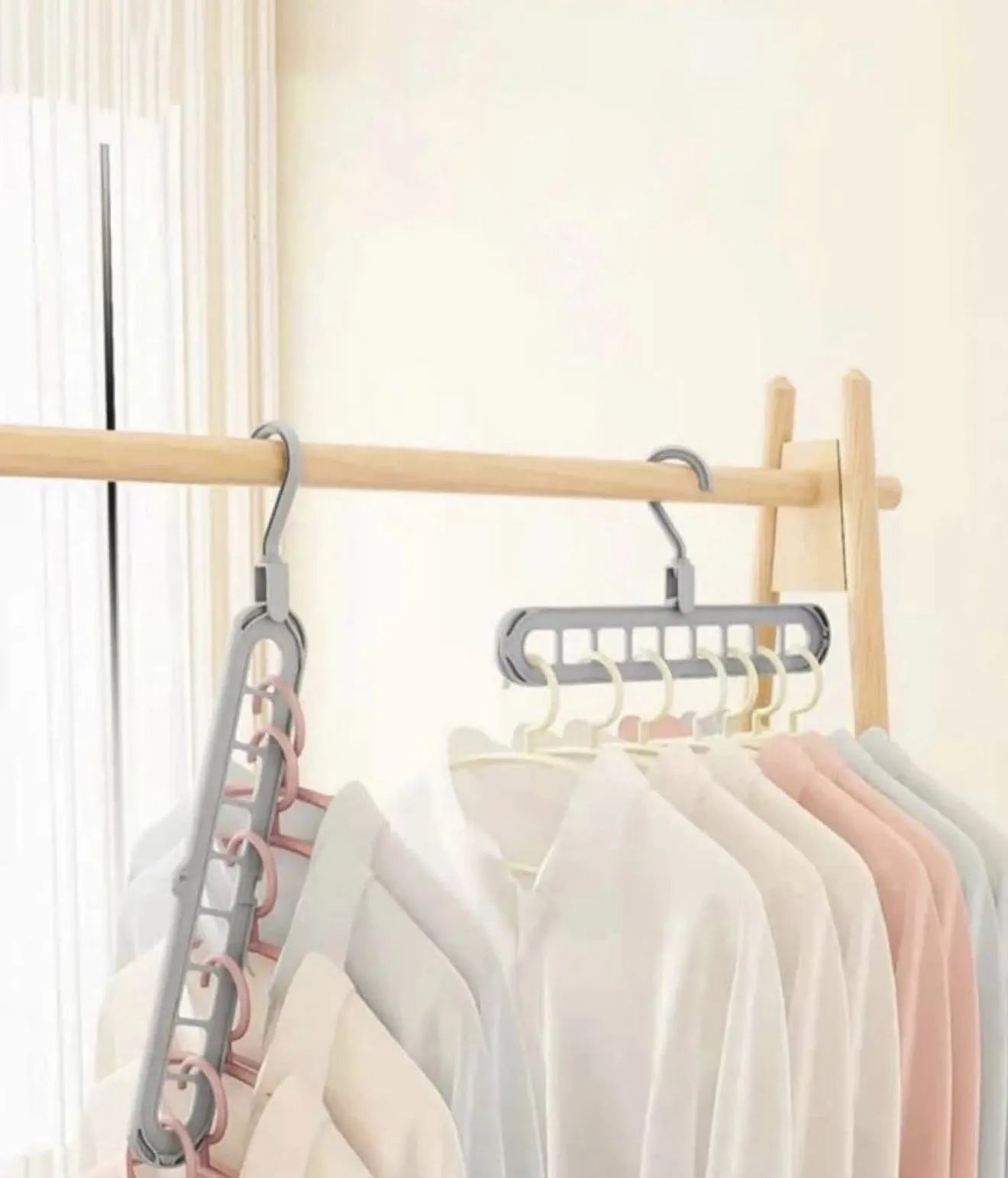 Lot de 3 cintres gains de place