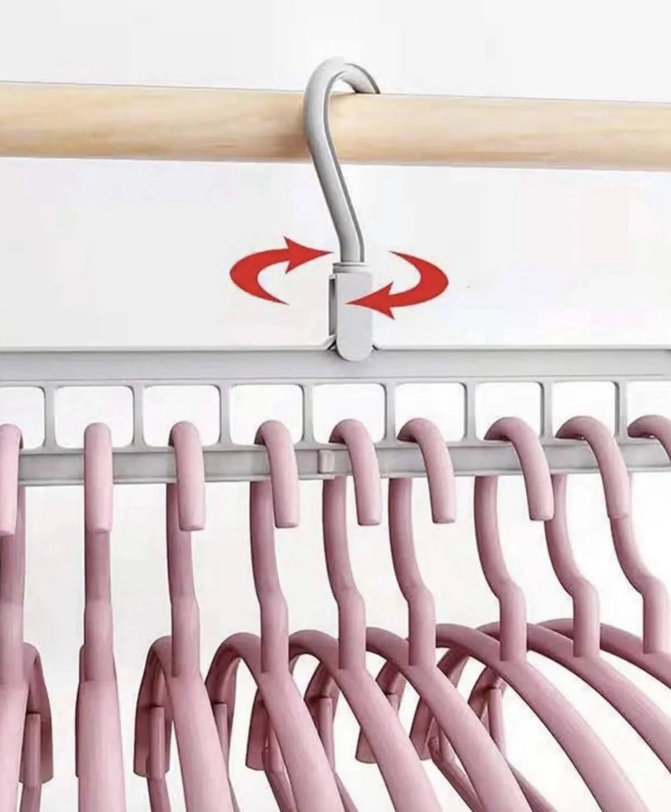 Lot de 3 cintres gains de place