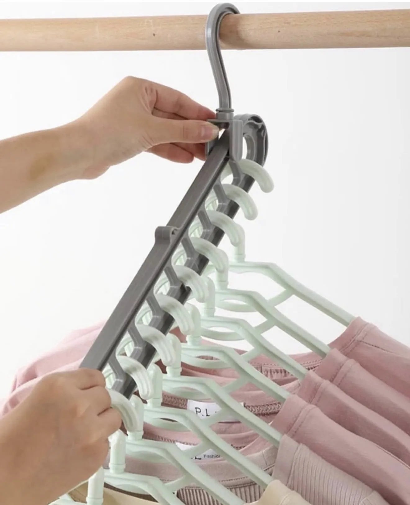 Lot de 3 cintres gains de place