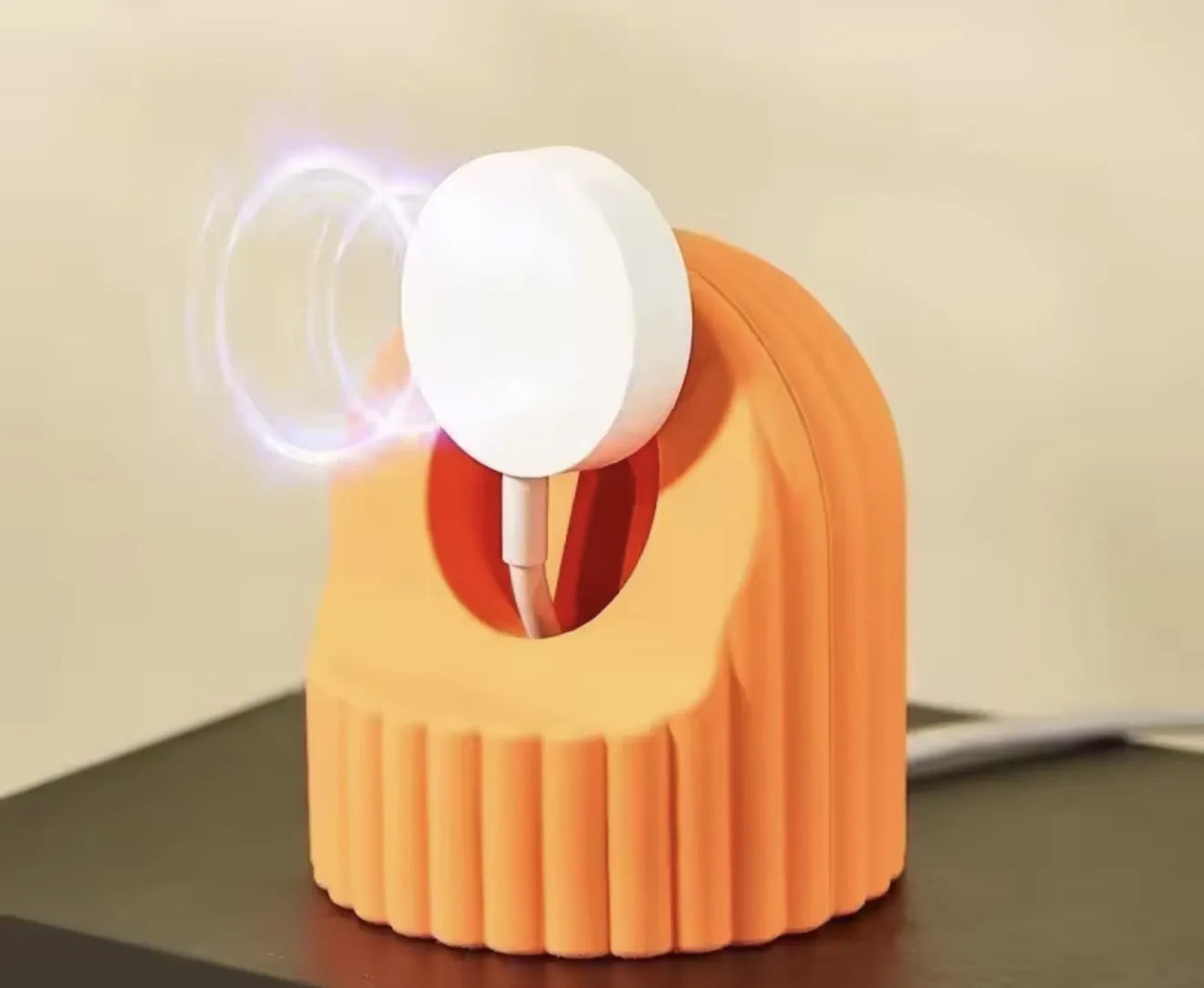 Support de chargeur apple watch en silicone