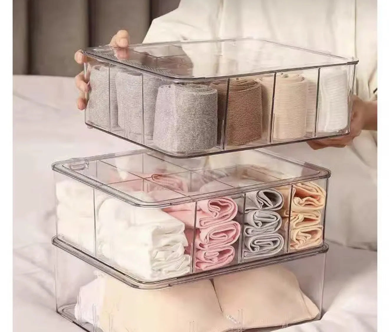 Boite de rangement 8 compartiments