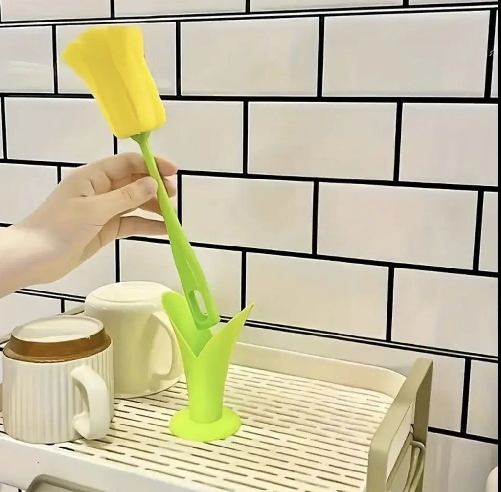 Éponge de nettoyage tulipe