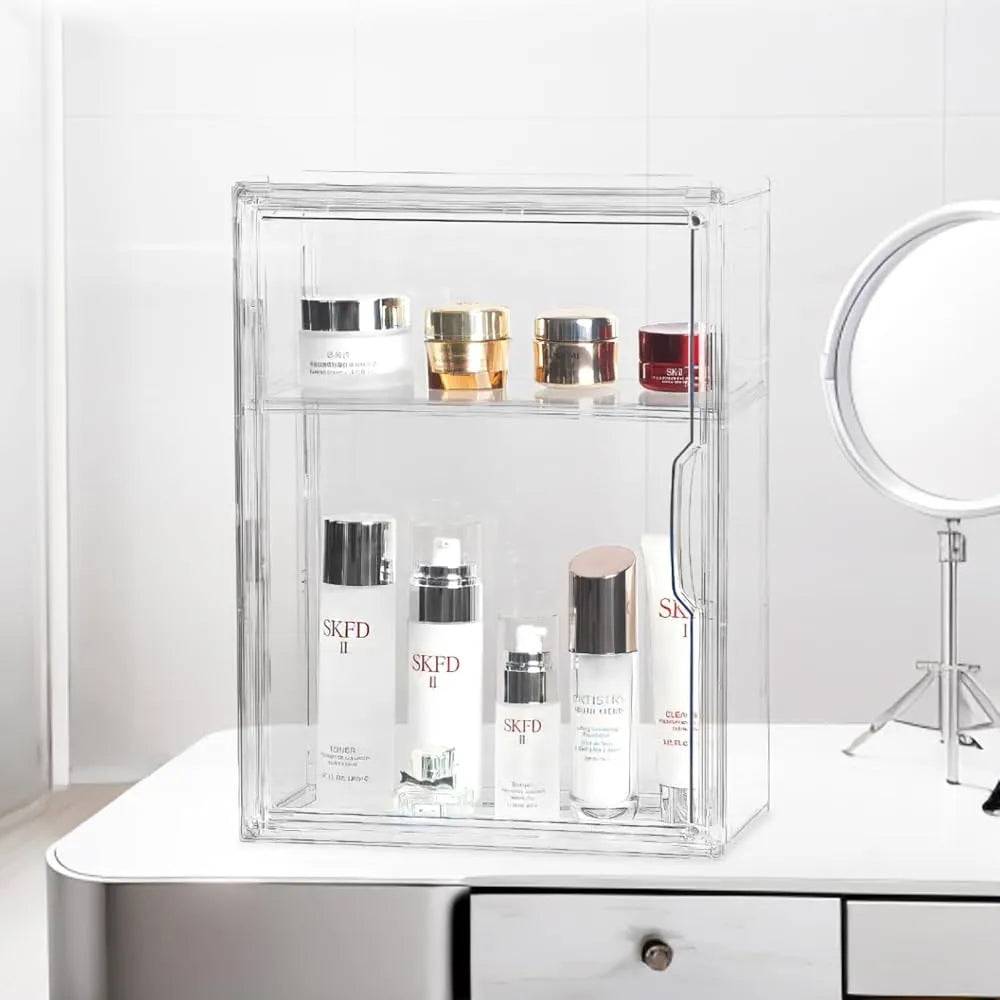 Boite de rangement en plexiglass