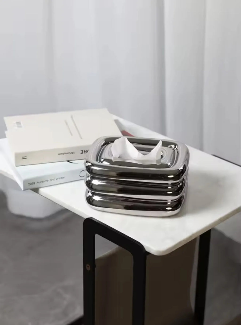 Boite à mouchoirs en céramique