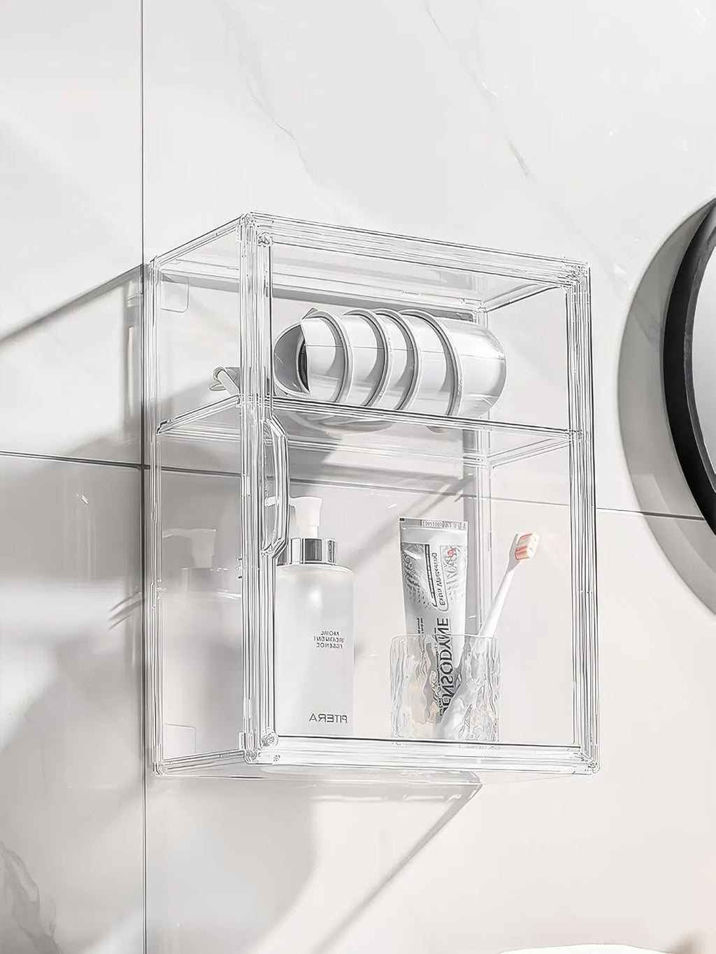 Boite de rangement en plexiglass