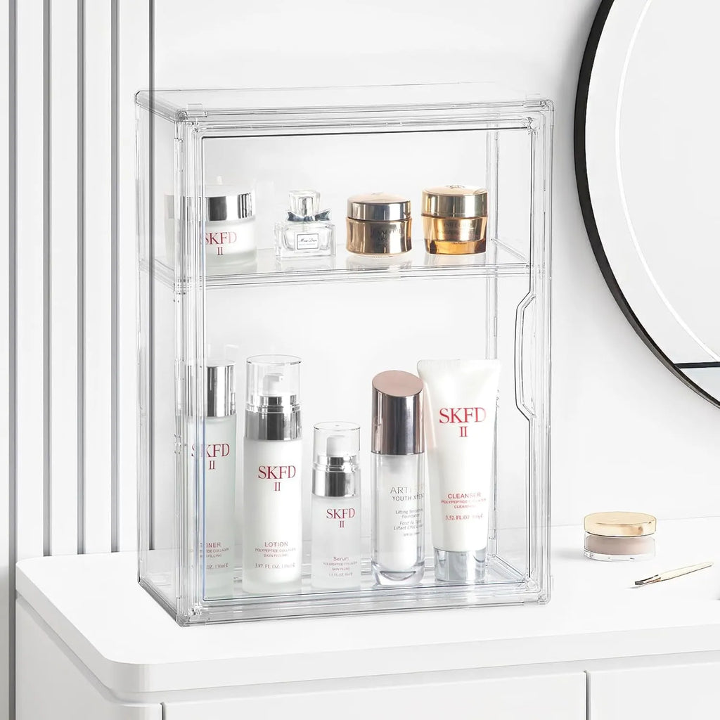 Boite de rangement en plexiglass