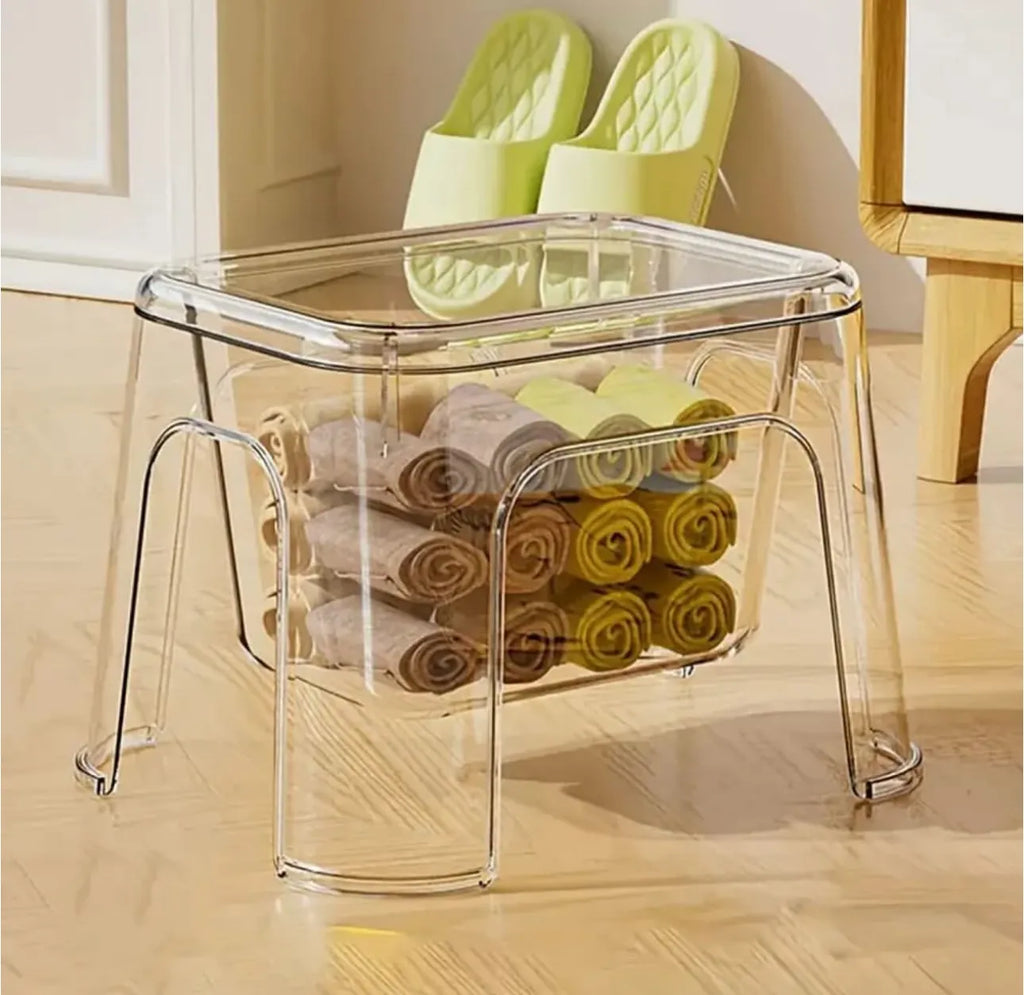 Tabouret en plexiglass
