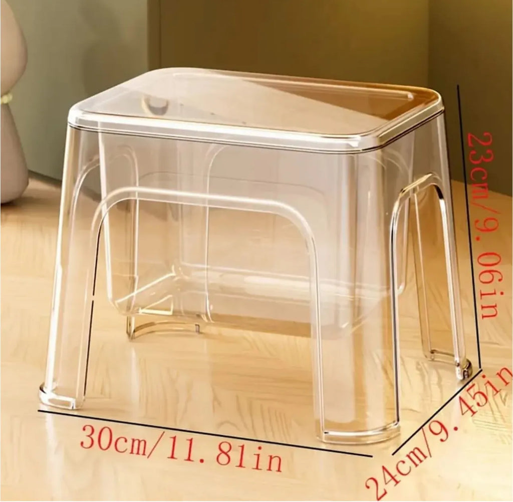 Tabouret en plexiglass