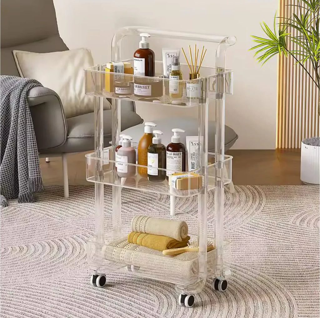 Chariot en plexiglass