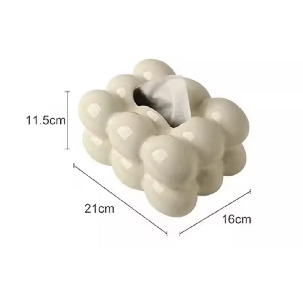 Boite à mouchoirs en céramique