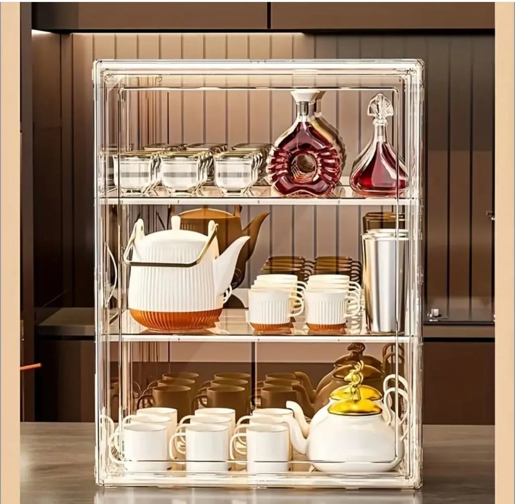 Boite de rangement en plexiglass