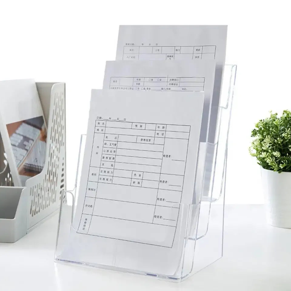 Porte-documents en plexiglass