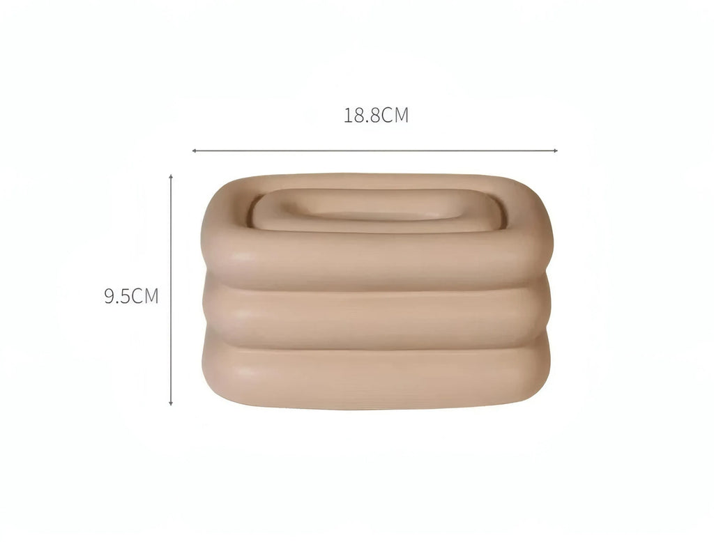 Boite à mouchoirs en céramique