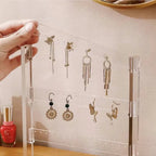 Présentoir boucles d'oreilles en plexiglass