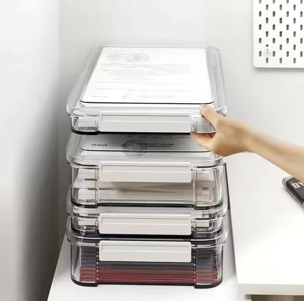 Boite de rangement en plexiglass M