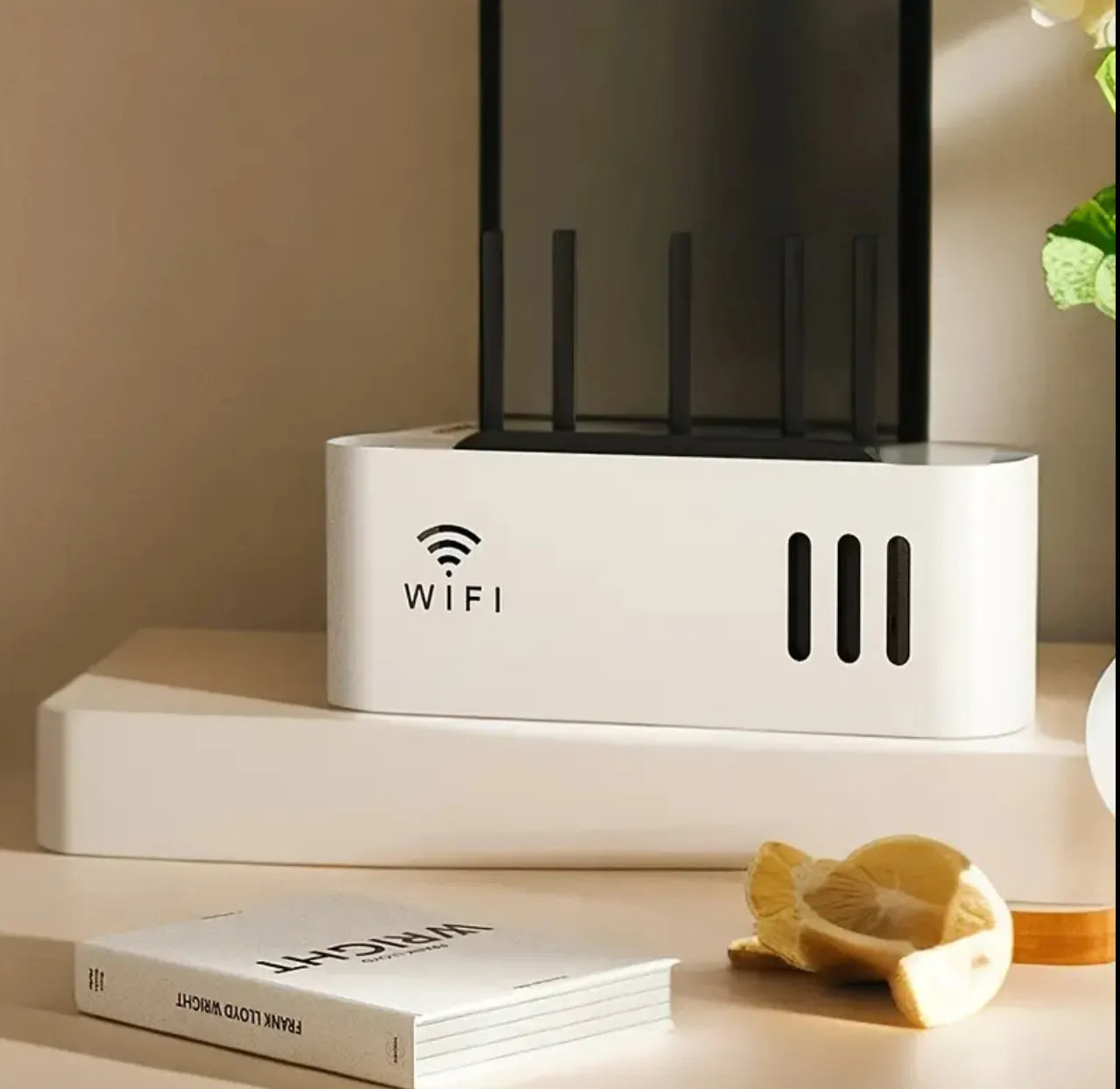 Boite de rangement routeur wifi