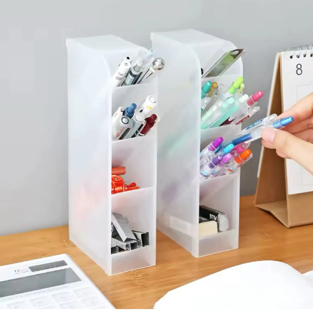 Lot de 3 pots de rangement