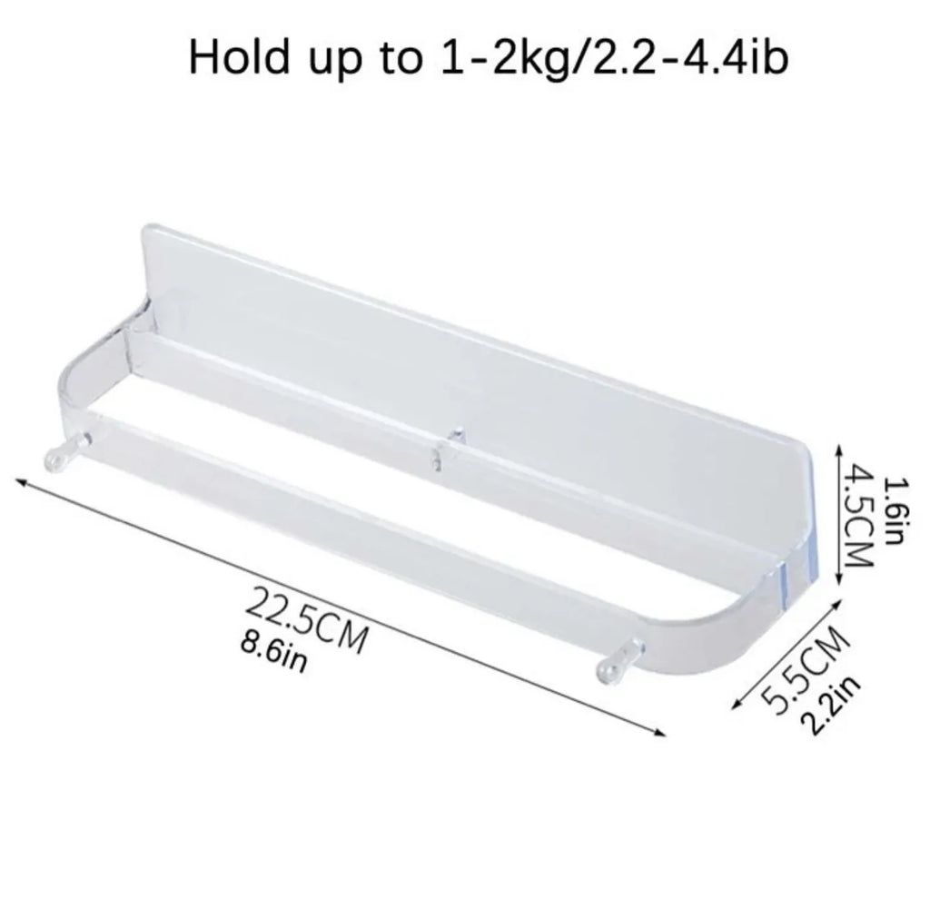 Support pantoufles en plexiglass