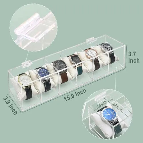 Boite à montres en plexiglass