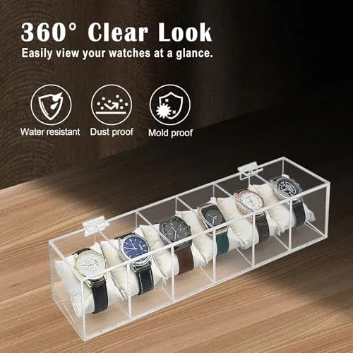 Boite à montres en plexiglass
