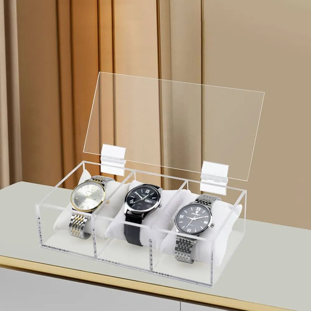 Boite à montres en plexiglass