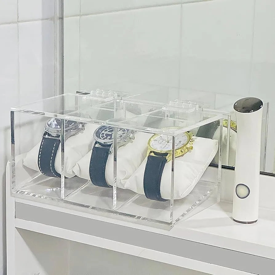 Boite à montres en plexiglass
