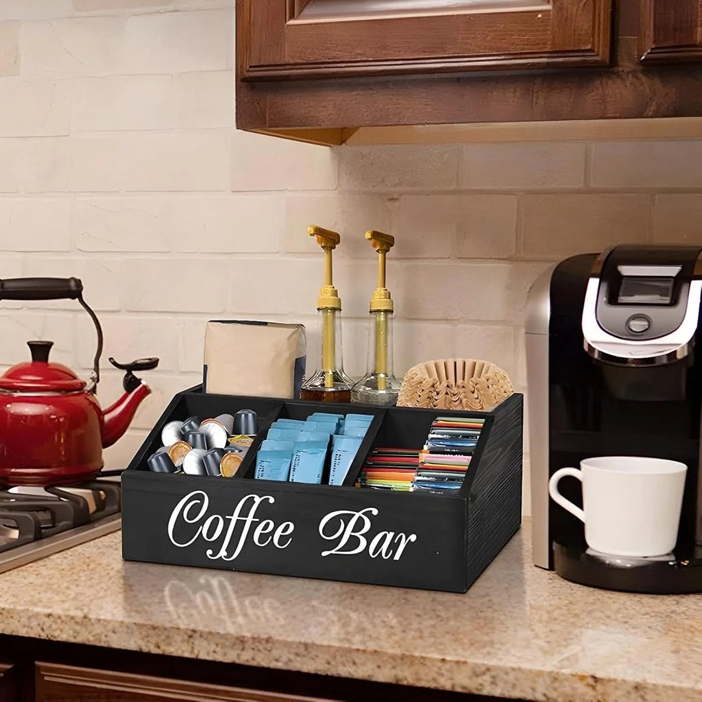 Support de rangement en bois