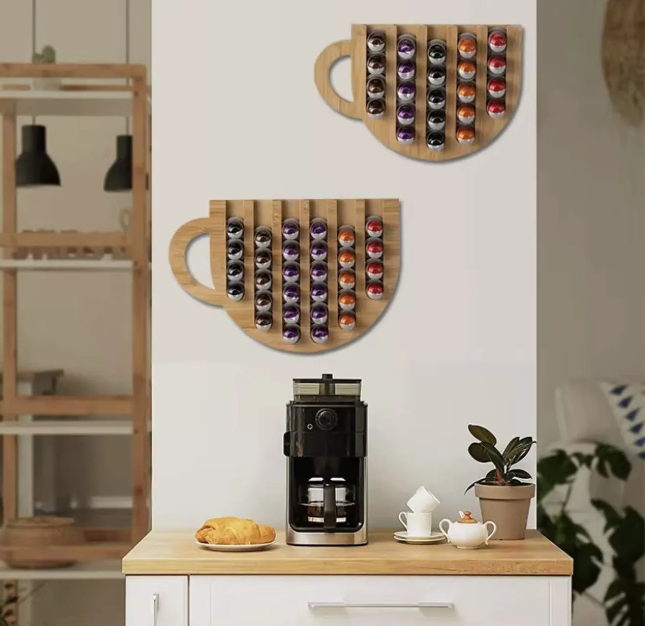 Porte-capsules mural