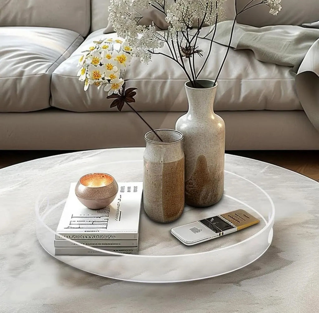 Plateau en plexiglass